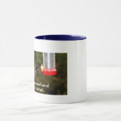 ハチドリ、私は絶えず動いて、飲み物のマグを必要とします マグカップ (中央)