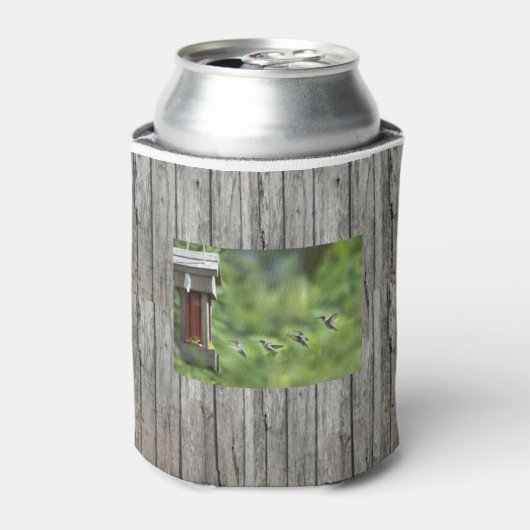 ハチドリ 缶クーラー (缶正面)