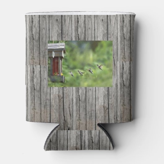 ハチドリ 缶クーラー (正面)