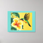 ハチドリ#1 キャンバスプリント (正面)