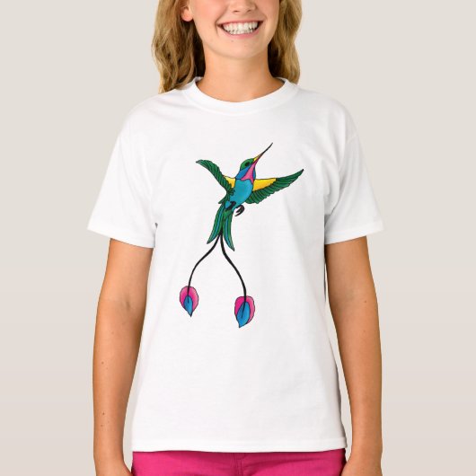 ハチドリ Tシャツ (正面)
