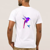 ハチドリ Tシャツ (裏面)