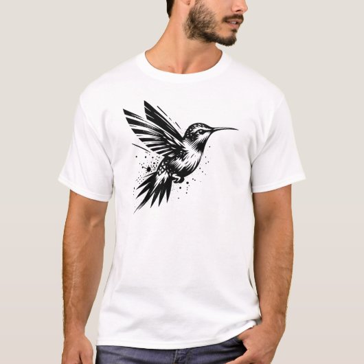 ハチドリ Tシャツ (正面)