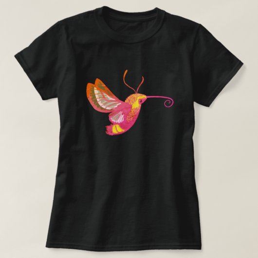 ハチドリ Tシャツ (デザイン正面)