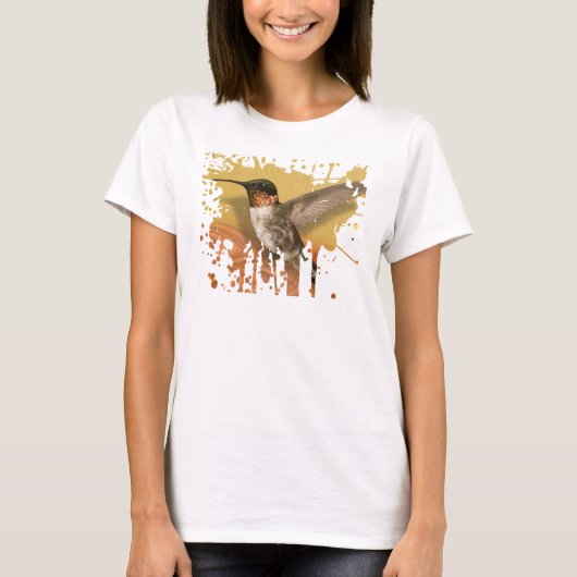 ハチドリ Tシャツ (正面)