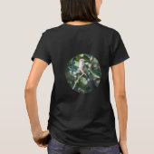 ハチドリTシャツデザイン #4Q7A9974 Tシャツ (裏面)