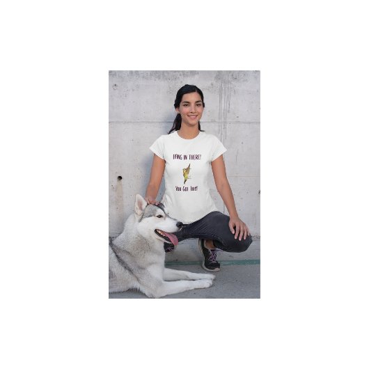 ハチドリTシャツ "あなたならできる" Tシャツ