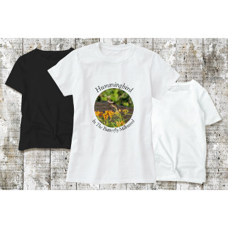 ハチドリTシャツ バタフライウィード Tシャツ