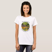 ハチドリTシャツ　バタフライウィード Tシャツ (正面フル)