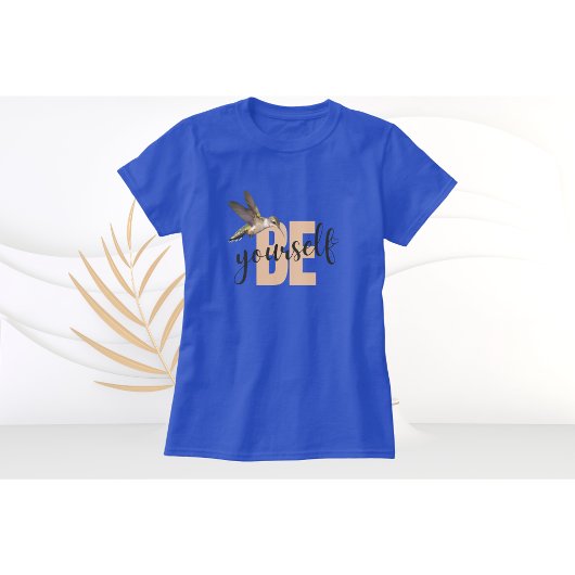 ハチドリTシャツ 自分らしく Tシャツ
