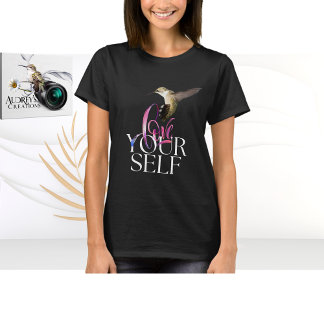 ハチドリTシャツ 自分を愛する Tシャツ