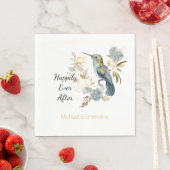 ハチバードアジサイ結婚花 スタンダードランチョンナプキン (インサイチュ)