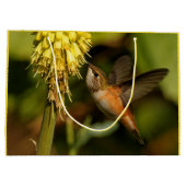 ハチバードシッピングKniphofia Nectar ラージペーパーバッグ (裏面)