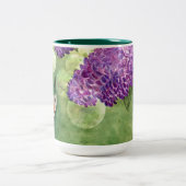 ハチバードホークとライラック ツートーンマグカップ (中央)