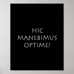 ハチマネビムスoptime ポスター