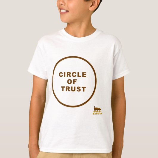 ハチミアナグマの信託団 Tシャツ (正面)