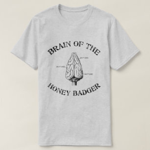 ハチミアナグマの頭脳 Tシャツ