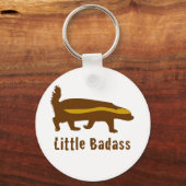 ハチミアナグマ キーホルダー (正面)