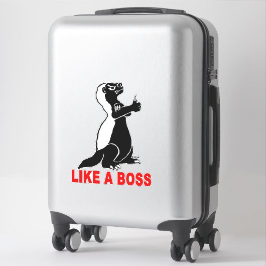 ハチミアナグマ、ボス シール (スーツケース)