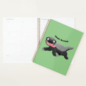 ハチミツおもしろいバジャー漫画イラストレーション プランナー手帳 (ディスプレー)