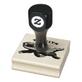 ハチミツおもしろいバジャー漫画イラストレーション ラバースタンプ (スタンプ)