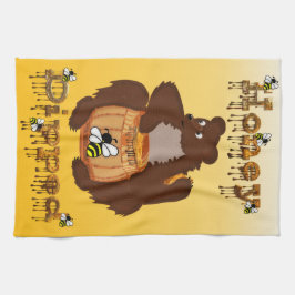 ハチミツで浸す キッチンタオル