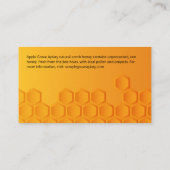 ハチミツとデイジーの花 名刺 (裏面)