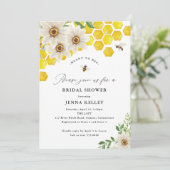ハチミツとデイジーブライダルシャワー 招待状 (スタンド正面)