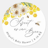ハチミツとデイジー ラウンドシール (正面)