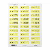 ハチミツとハート保存日 ラベル (フルシート)