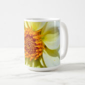 ハチミツとフラワーコーヒーマグ。 コーヒーマグカップ (正面右)