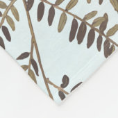 ハチミツのイナゴに生息するオードボンの果樹園オリオール フリースブランケット (角)