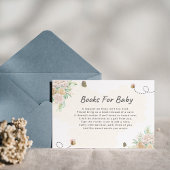 ハチミツのベビーとハチミツの赤ちゃんシャワーのための本 エンクロージャーカード