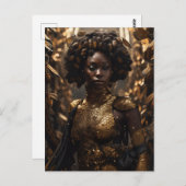 ハチミツの女神 ポストカード (正面/裏面)