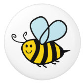 ハチミツの漫画のドアと引き出しプルノブ セラミックノブ (正面)