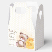 ハチミツの瓶テディベアbearly waitベビーシャワー フェイバーボックス (オープン)