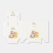 ハチミツの瓶テディベアbearly waitベビーシャワー フェイバーボックス (折り畳みなし)
