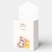 ハチミツの瓶テディベアbearly waitベビーシャワー フェイバーボックス (オープン)