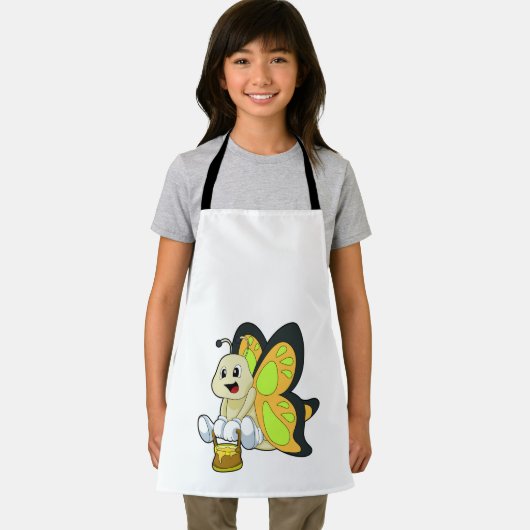 ハチミツの蝶 エプロン (インサイチュ)