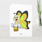 ハチミツの蝶 カード (裏面)