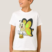 ハチミツの蝶 Tシャツ (正面)