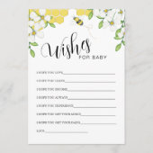 ハチミツの願いを叶えるベビー アドバイスカード (正面)