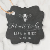 ハチミツの黒板にな結婚るたモダンめ フェイバータグ (正面)