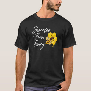 ハチミツよりも甘い女おもしろい性ハチバチを愛Ho Tシャツ