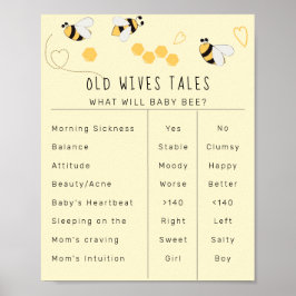 ハチミツエレガントビー老妻テイルズボード ポスター