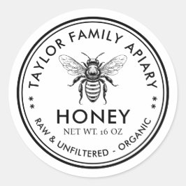 ハチミツカスタムの花 ラウンドシール