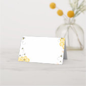 ハチミツバチ食品テントラベル プレイスカード (裏面)