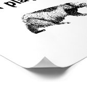 ハチミツバメは遊ない ポスター (角)