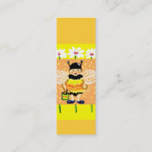 ハチミツバメ幸せ スキニー名刺 (裏面)