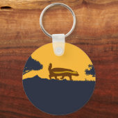 ハチミツバメ キーホルダー (正面)